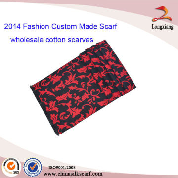 2014 Art und Weise personifizierte Infinity kundenspezifischer gedruckter Schal, Großhandels-Baumwollschals
